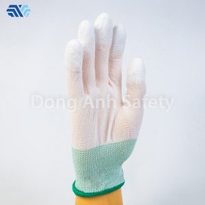 Găng tay trắng phủ ngón