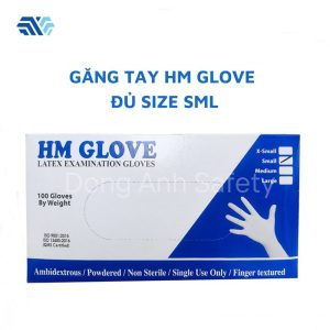 Găng tay latex HM