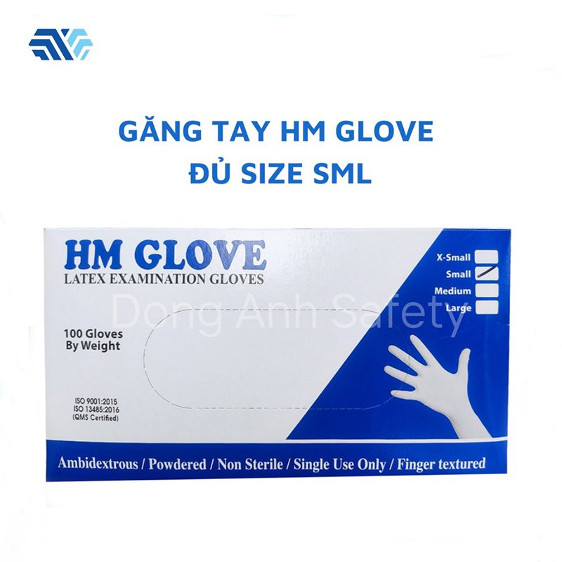 Găng tay latex HM
