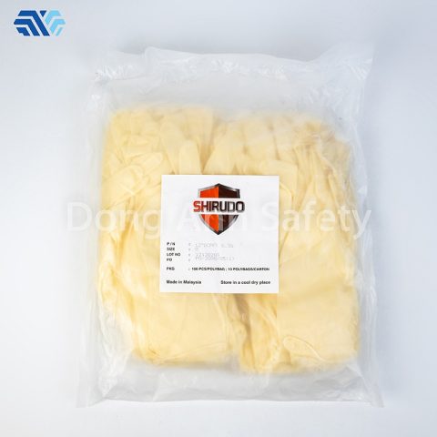 Găng tay latex Shirudo