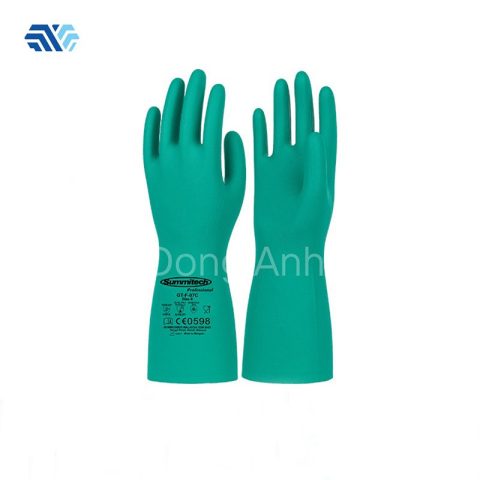 Găng tay nitrile chống hóa chất Sumitech