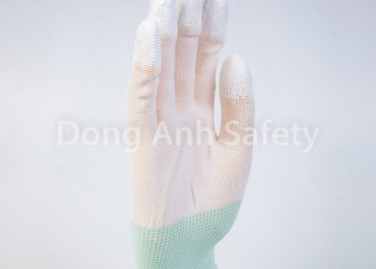 Găng tay trắng phủ ngón không viền