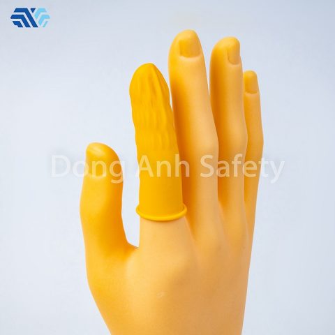 Ngón cao su vàng chống tĩnh điện