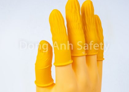 Ngón cao su vàng chống tĩnh điện