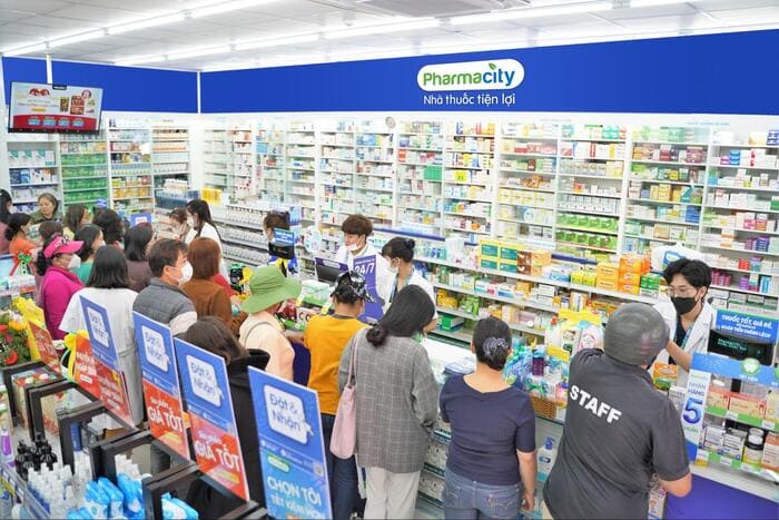 Nhà thuốc Pharmacity là địa điểm bán các loại găng tay phòng sạch chất lượng, đáp ứng tiêu chuẩn của Bộ Y Tế (Nguồn ảnh: Sưu tầm)
