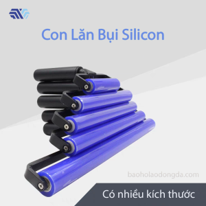 Con lăn bụi silicon phòng sạch 4 inch, 6 inch, 8 inch, 10 inch, 12 inch