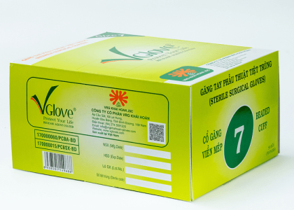 1 hộp găng tay y tế có 50 đôi tương đương với 100 cái/ hộp