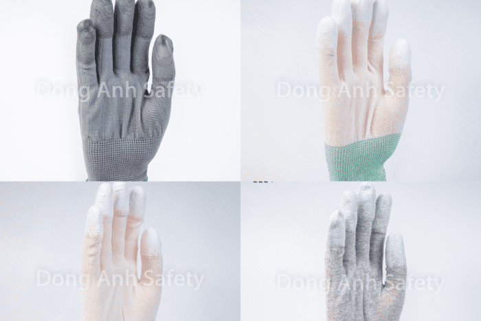 Xclean Safety cung cấp 4 loại găng tay phủ ngón phổ biến trên thị trường Việt Nam