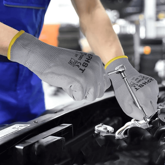 Có thể sử dụng găng tay PU phủ ngón để sửa chữa ô tô, xe máy