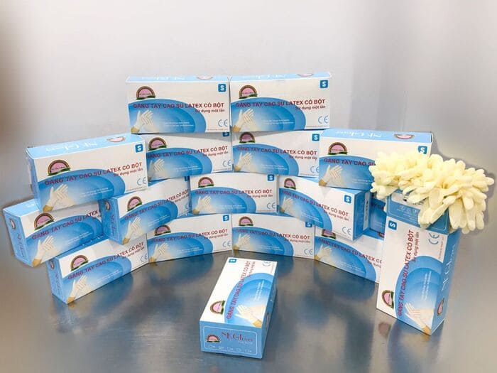 Các sản phẩm của công ty sản xuất găng tay y tế Sắc Cầu Vồng A được ưa chuộng sử dụng tại thị trường Việt Nam và quốc tế (Nguồn ảnh: Sưu tầm)