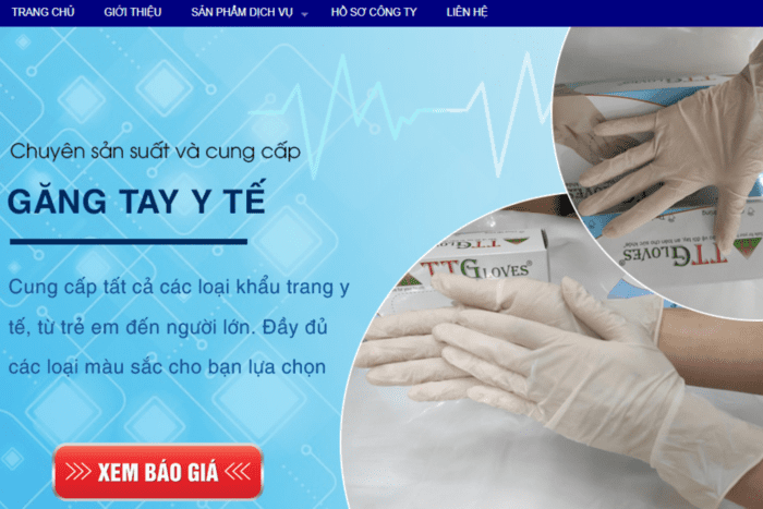 Găng tay y tế An Phú đã được kiểm định từ Bộ Y Tế và đáp ứng các tiêu chuẩn nghiêm ngặt của Hoa Kỳ (Nguồn ảnh: Sưu tầm)