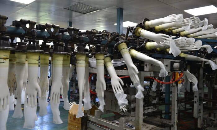 Nhà máy sản xuất Ansell được đồng bộ hóa sản xuất, sẵn sàng cung ứng với số lượng lớn mỗi ngày (Nguồn ảnh: Sưu tầm)