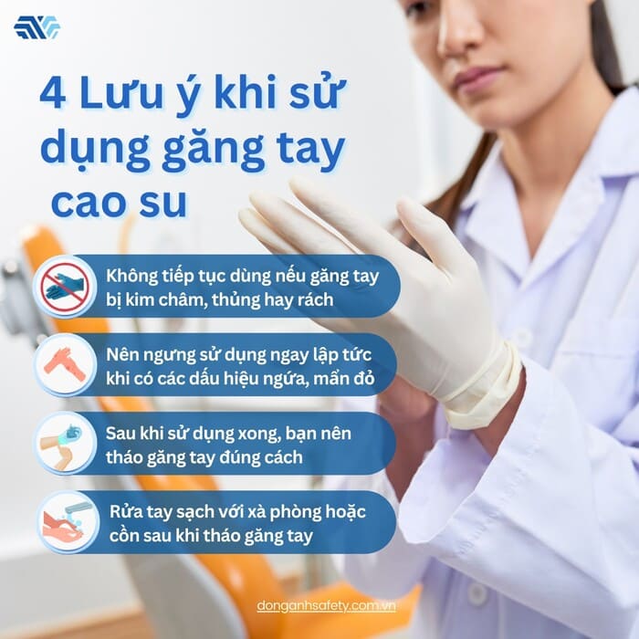 Bảo quản găng tay cao su không bột đúng cách để đảm bảo an toàn cho người sử dụng
