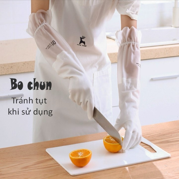 Bao tay được bo chun tránh tụt khi sử dụng