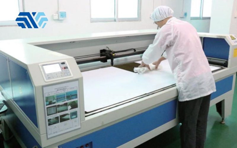 Quy trình sản xuất khăn lau phòng sạch chi tiết