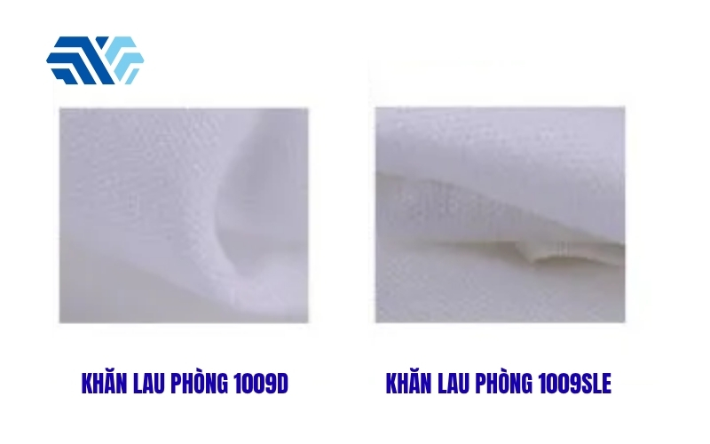 So sánh khăn lau phòng sạch 1009D và 1009SLE chi tiết