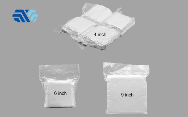 Các kích thước khăn lau phòng sạch phổ biến